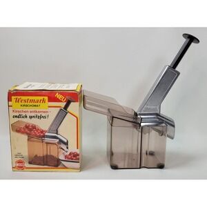 Vtg Westmark Kirschomat Kirschen Entkernen Cherry Stoner Pitter W. Germany 4070